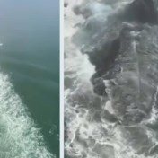 Passagier filmt hoe cruiseschip ijsberg raakt in Alaska: ‘Dit is Titanic 2.0’