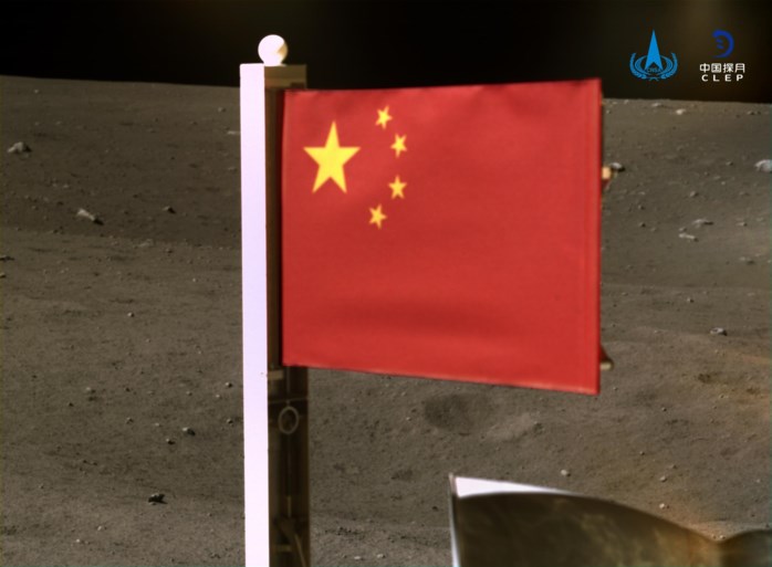China ontkent dat het de maan wil inpalmen