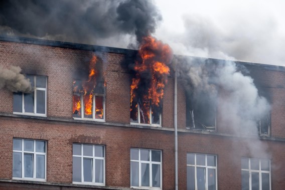 Brand Antwerps universiteitsgebouw veroorzaakt door menselijke fout