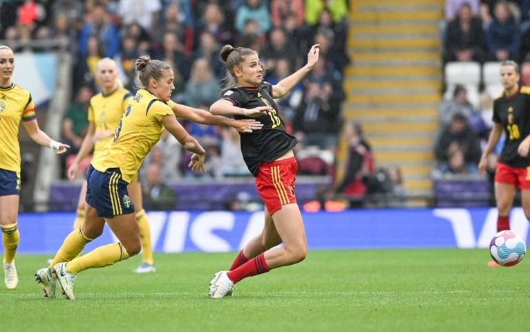 Red Flames kunnen in kwartfinale net niet stunten tegen Zweden