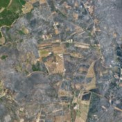 Voor en na: satellietbeelden tonen ravage bosbranden in Zuid-Europa