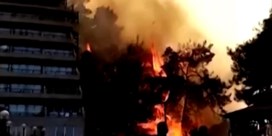 Bosbrand slaat over op hotel nabij vakantieoord Marmaris