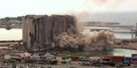Graansilo in haven Beiroet stort in na wekenlange brand