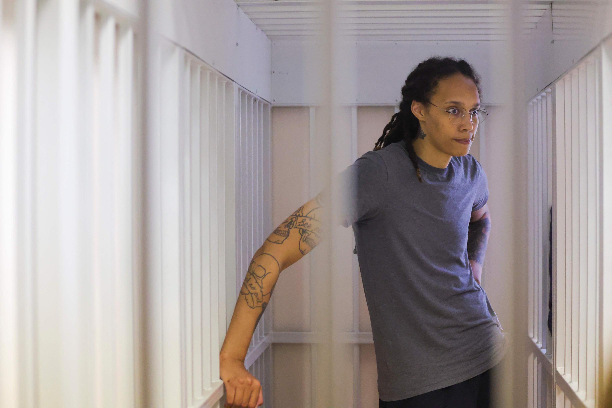 US basketball star Brittney Griner sentenced in Russia to 9 years for drug possession and smuggling