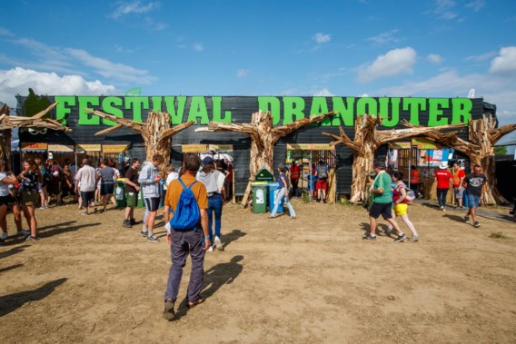 Obus aangetroffen op camping Festival Dranouter