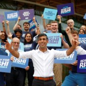 Britse kandidaat-premier Rishi Sunak geeft geld aan de rijken