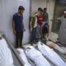 Bij een raketinslag in een vluchtelingenkamp in Gaza kwamen zes Palestijnen, ook kinderen, om het leven. 