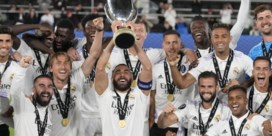 Real Madrid wint Europese Supercup tegen Frankfurt