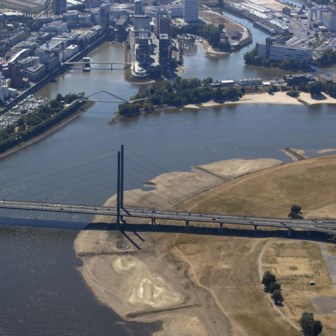 Contargo vaart niet langer over groot deel van de Rijn