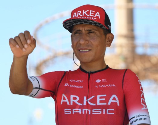 Nairo Quintana wordt geschrapt uit Touruitslag na vondst van verboden pijnstiller in bloedwaarden