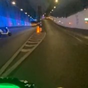 Politie betrapt man die met 112 km/u op step door Brusselse tunnel scheurt