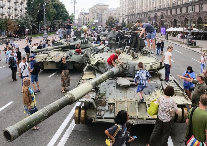 Oekraïense onafhankelijkheidsdag maakt Kiev extra nerveus