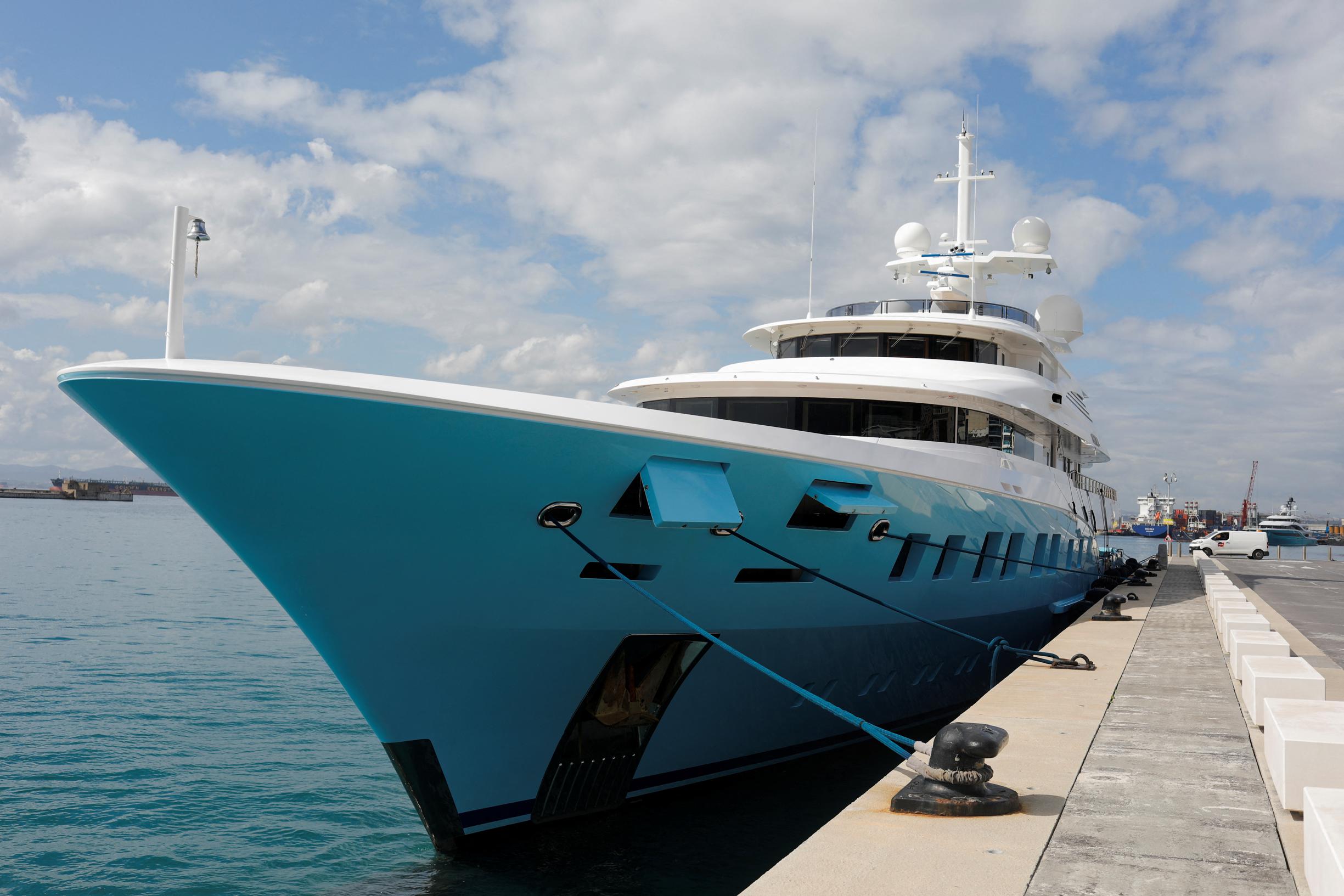 Oligarch’s first seized superyacht receives 63 bids for the duration of the auction