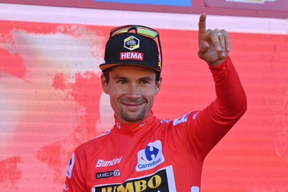 Primoz Roglic sprint iedereen uit het wiel op lastige aankomst in vierde rit Vuelta