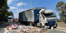 E313 richting Hasselt in Massenhoven vrijgegeven na ongeval met vrachtwagen