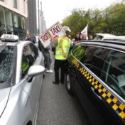 Taxichauffeurs tevreden over actie in Brussel tegen ‘Uberisering’
