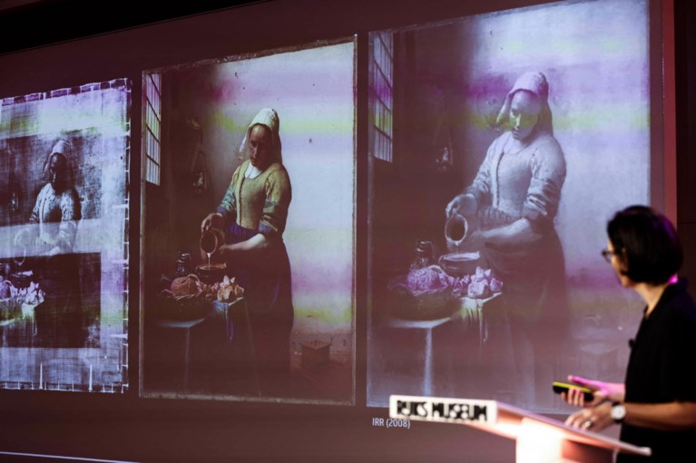 Vermeer paste ‘Het melkmeisje’ aan