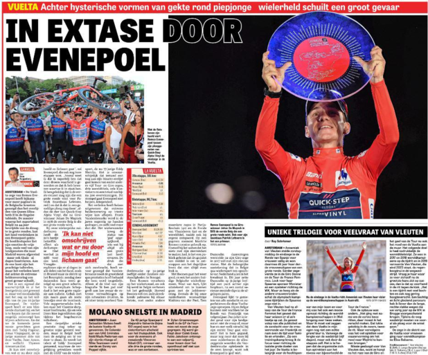 ‘Groot vraagteken uitgewist’: ook buitenlandse pers kijkt uit naar wat komt voor Evenepoel