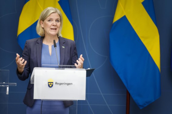 Zweedse premier Magdalena Andersson dient ontslag in na rechtse overwinning