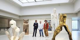 Brad Pitt stelt voor het eerst beeldhouwwerk tentoon in Fins museum