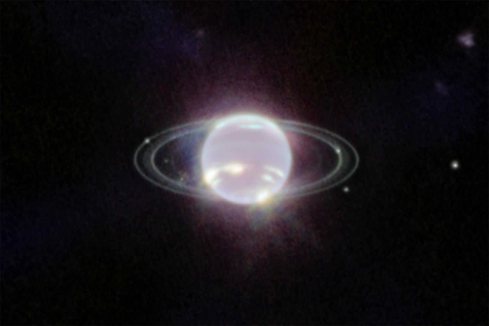 Il James Webb Telescope riesce a catturare gli anelli di Nettuno