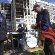 Russische referenda gaan door, ondanks geweld