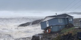 Storm Fiona richt ravage aan in Canada: zee slokt huizen op