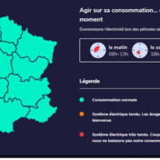 Fransen krijgen ‘elektriciteitsweerbericht’ op tv