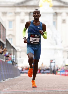 Nu ook marathonbrons voor Bashir Abdi in klassieker in Londen