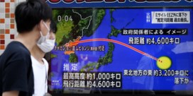 Noord-Koreaanse raket jaagt Japanners de schuilkelder in