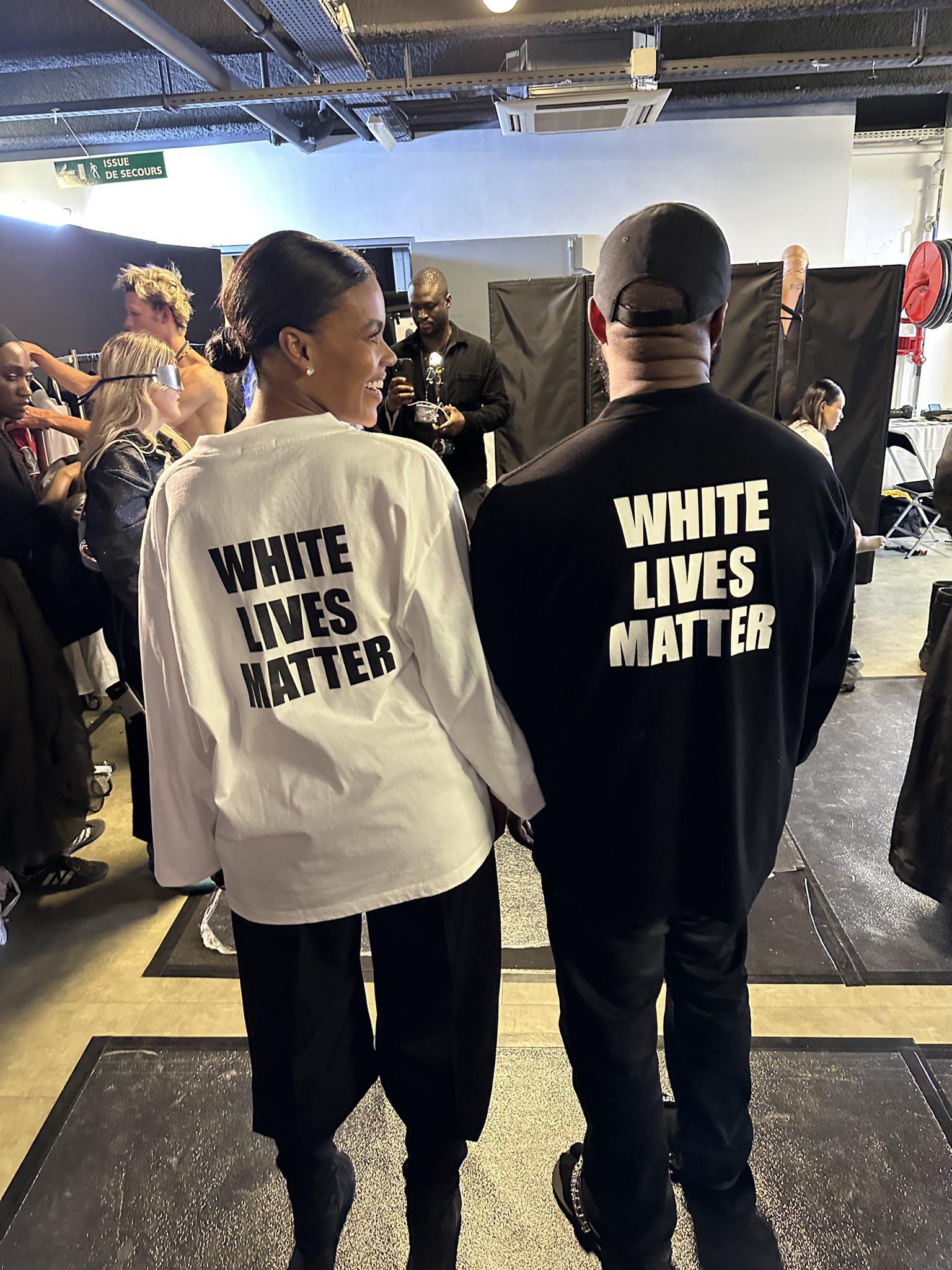 room Dwingend Donau Een 'White Lives Matter'-shirt: Hoe ver mag Kanye West nog gaan? | De  Standaard Mobile