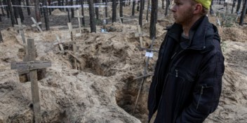 Oekraïner ruimde lichamen op voor Russen in ruil voor voedsel: ‘Kan niet meer in Izjoem blijven’