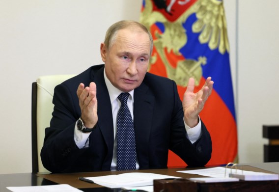 Poetin hoopt dat frontlijnen vanzelf zullen stilvallen