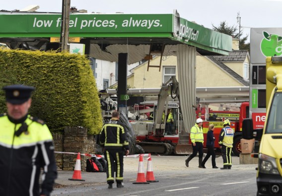 Tien doden bij ontploffing in Iers benzinestation