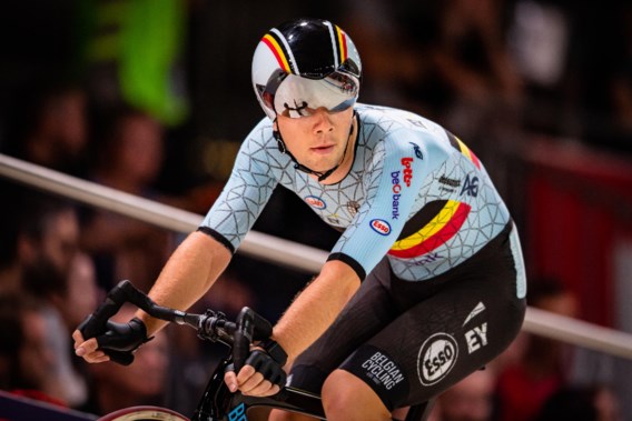 Tweede medaille voor België op WK baanwielrennen: Fabio Van den Bossche pakt brons in puntenkoers