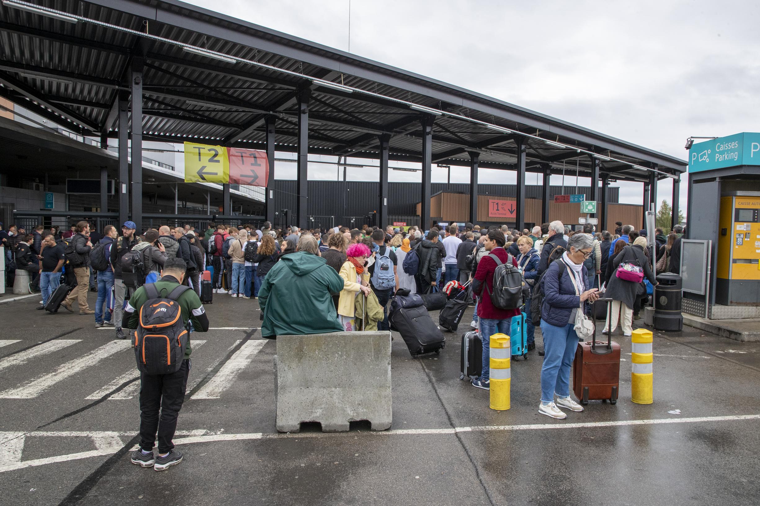 Chaos at Charleroi airport: no more flights after 4pm