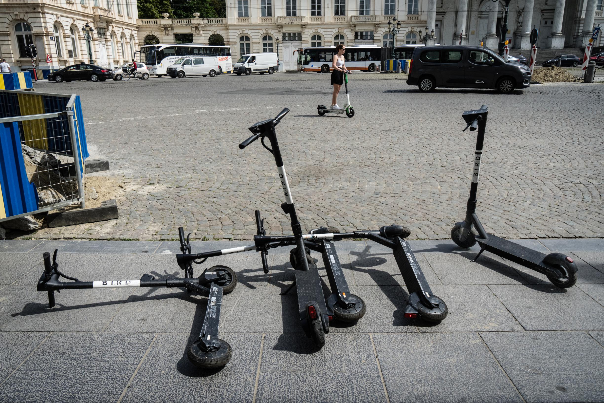 Bijna 400 Ongevallen Met Steps Op Zes Maanden Tijd In Brussel | De ...