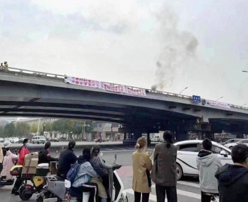 Hoe één betoger op een brug het verzet tegen Xi Jinping aanwakkerde