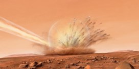 Marsrobot Insight hoort waar meteorieten inslaan op de rode planeet