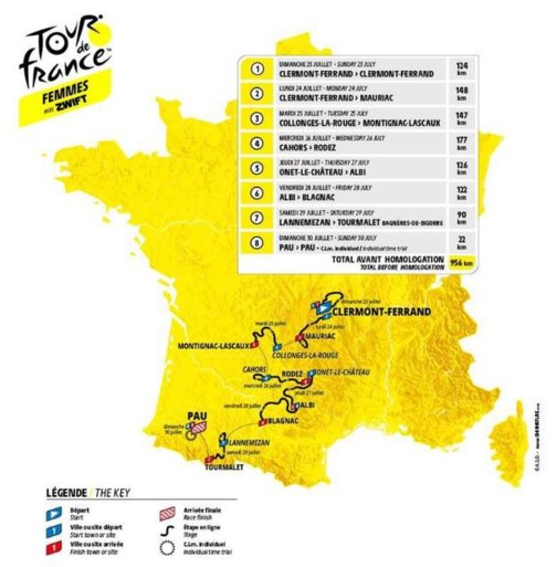 Tourmalet als scherprechter in Tour de France Femmes 2023, dit keer ook een individuele tijdrit