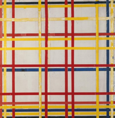 Museum ontdekt dat Mondriaan al zeker 40 jaar ondersteboven hangt