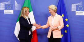Italiaanse premier Meloni start charmeoffensief in Brussel