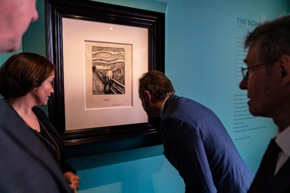 Munchs ‘De schreeuw’ in collectie Antwerps museum De Reede