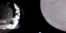 Timelapse toont zicht op de aarde tijdens Orion-vlucht langs de maan