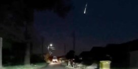 Dashcam filmt meteoor boven Antwerpen