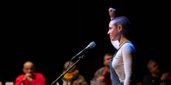 Belgisch kampioen slam poetry Gaélane (20) begon pas in april
