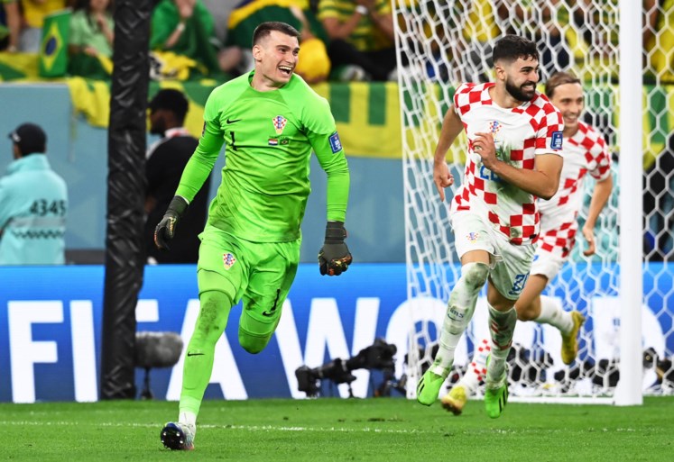 Kroatië opnieuw in halve finale na penaltythriller tegen Brazilië