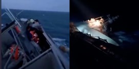 Bemanning filmt hoe Thais oorlogsschip kapseist: 31 opvarenden vermist