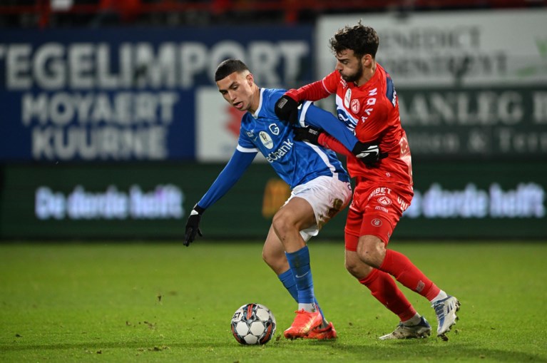 KV Kortrijk smeert competitieleider Genk tweede nederlaag van het seizoen aan