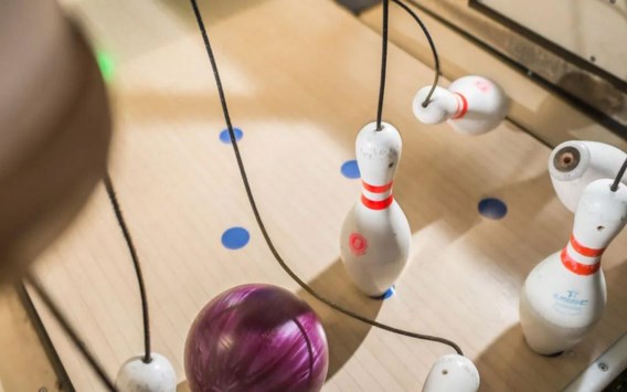 Bowling is very difficult in America now because of Strings on Skittles